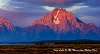 Mt Moran Morning Fog
