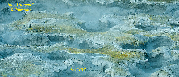 The Gumper, a backcountry muddpot in Yellowstone NP