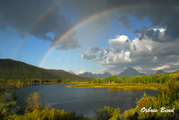 Double Rainbow at Oxbow Bend