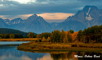 Mt Moran Early Autumn