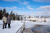 Wayne & Donna at Upper Geyser Basin